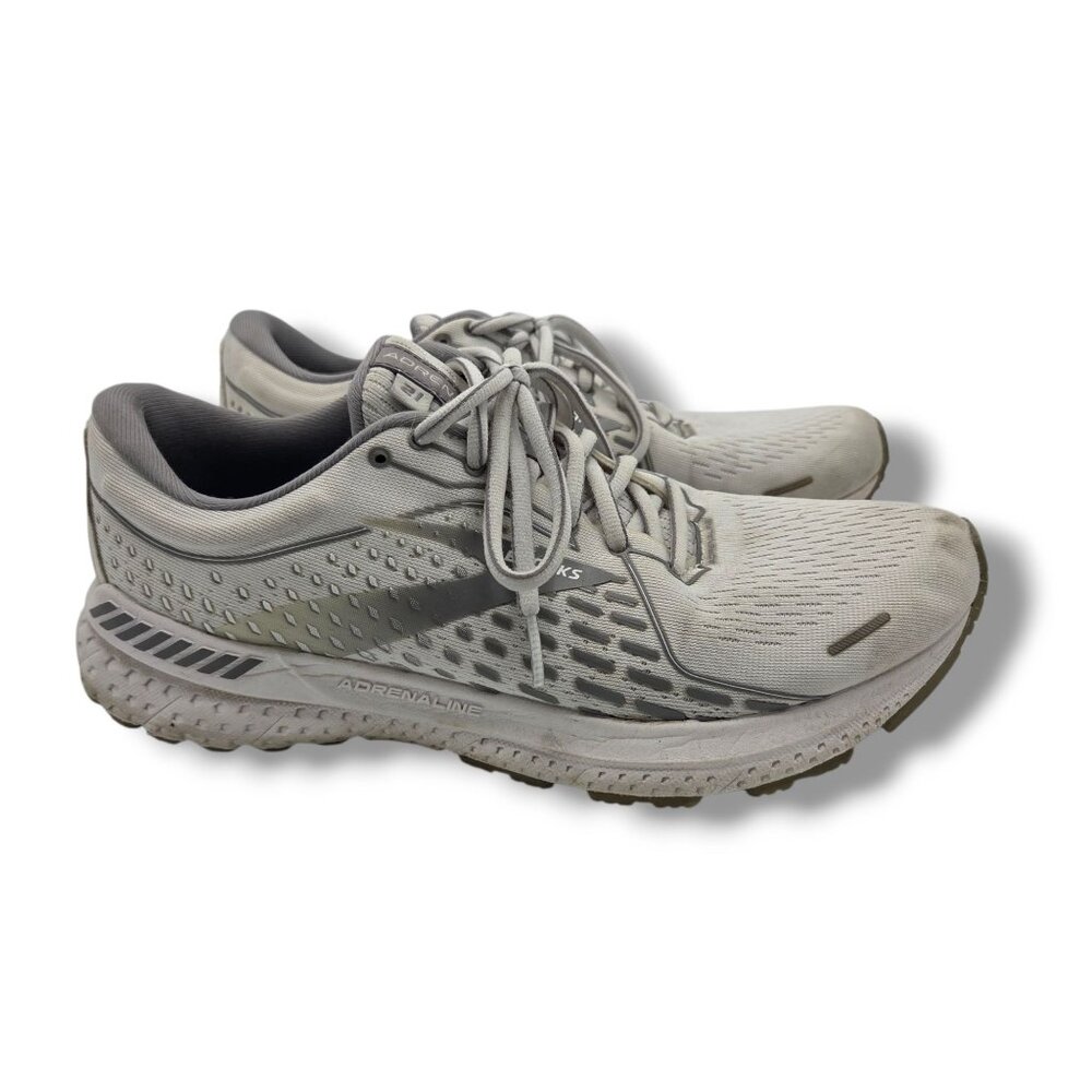 Brooks Adrenaline GTS 21 Sneakers Womens 9.5 White 1203291B153